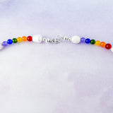Pearl & Rainbow Necklace