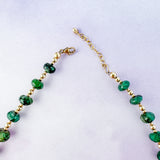 Emerald & Gold Necklace
