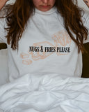 NUGS&FRIES TEE (white)  [PRINT-TO-ORDER]