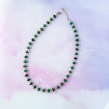 Emerald & Gold Necklace