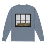 BATTLE HARBOUR VIEWS [PRINT TO ORDER] Garment-dyed heavyweight long-sleeve shirt