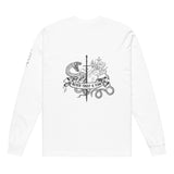 NEVER TRUST A TOM [PRINT TO ORDER] Garment-dyed heavyweight long-sleeve shirt