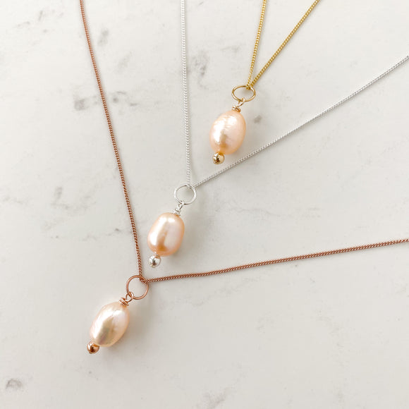 Pearl Drop Necklace