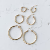 Timeless LARGE Hoops